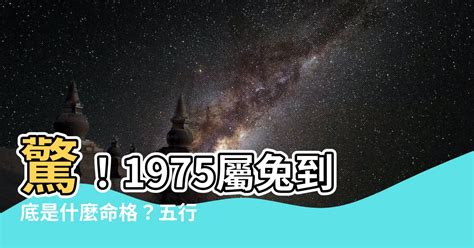 1975是什么兔|【1975是什麼兔】驚！1975屬兔到底是什麼命格？五。